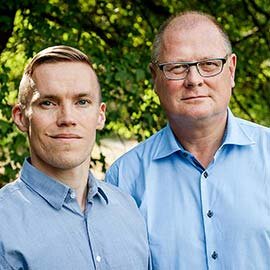 Jakob Carlander och Andreas Svensson - författare på Gothia Kompetens | © Gothia Kompetens